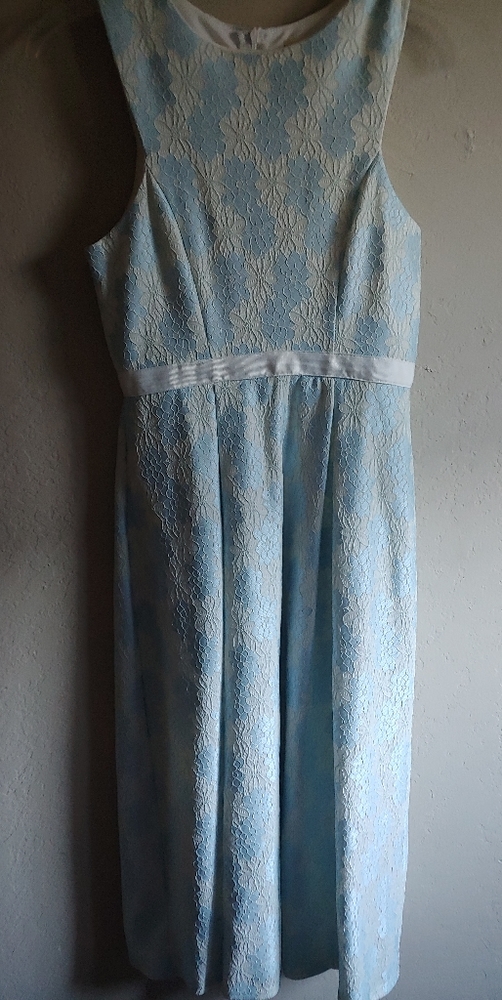 Light blue lace dress size x small